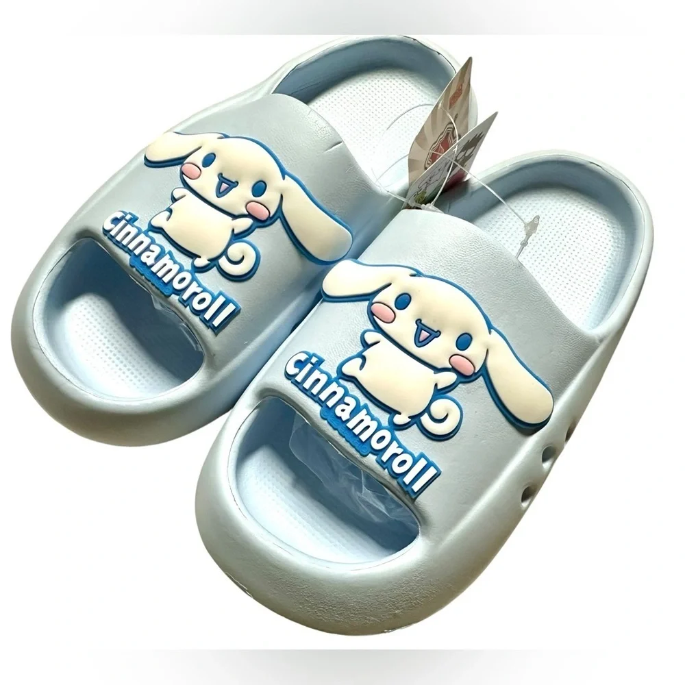 Sanrio Cinnamoroll Kids Slippers - Light Blue